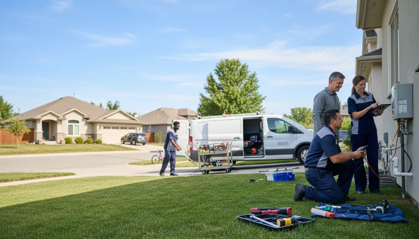 Tankless water heater service in Ingleside, TX